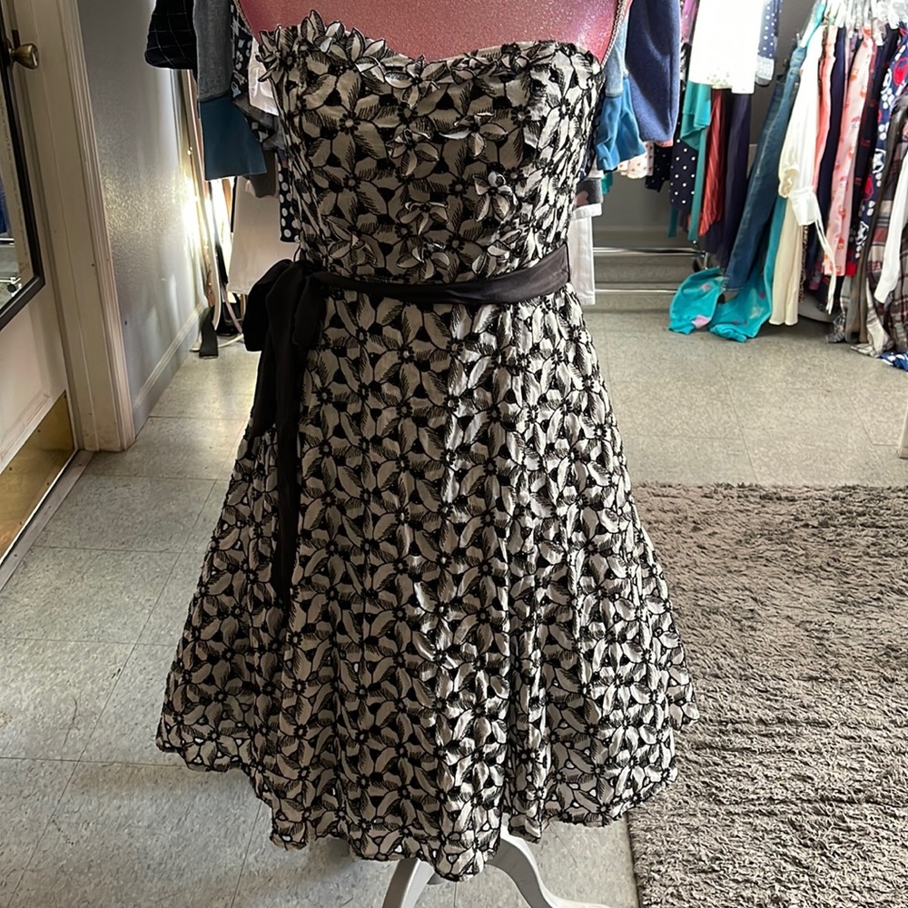 Anthropologie Moulinette Soeurs size 6 strapless dress